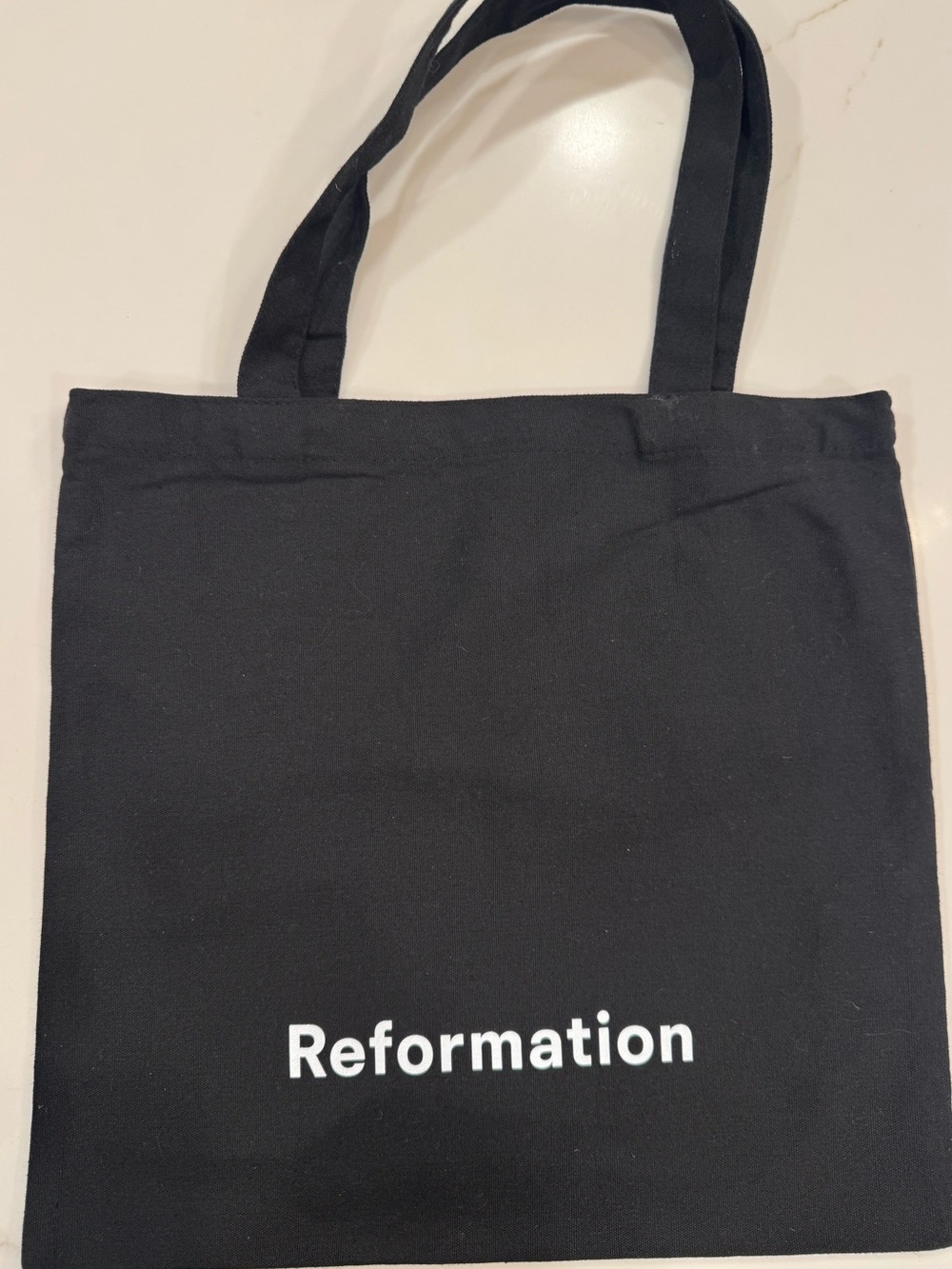 Authentic REFORMATION Canvas Book Tote Bag